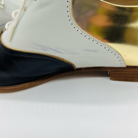 FRATELLI ROSSETTI WOMENS FLAT LACE UP LEATHER SHOES SIZE 8 - Picture 12 of 15